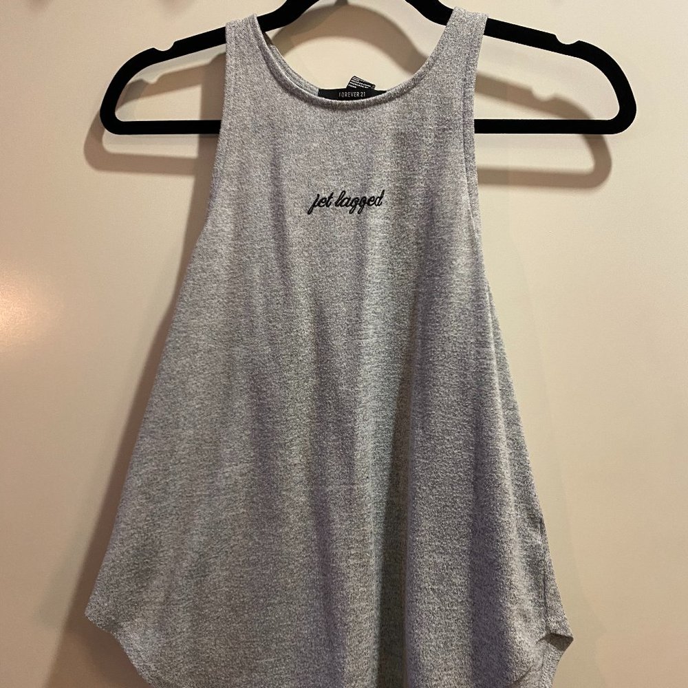 Forever21 High Neck Swing Tank Top